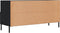 vidaXL - Tv-meubel - 102x36x50 - cm - bewerkt - hout - zwart