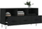 vidaXL - Tv-meubel - 102x36x50 - cm - bewerkt - hout - zwart