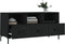 vidaXL - Tv-meubel - 102x36x50 - cm - bewerkt - hout - zwart