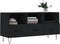 vidaXL - Tv-meubel - 102x36x50 - cm - bewerkt - hout - zwart