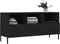 vidaXL - Tv-meubel - 102x36x50 - cm - bewerkt - hout - zwart