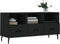 vidaXL - Tv-meubel - 102x36x50 - cm - bewerkt - hout - zwart