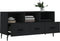 vidaXL - Tv-meubel - 102x36x50 - cm - bewerkt - hout - zwart