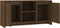 vidaXL - Tv-meubel - 102x37,5x52,5 - cm - bewerkt - hout - bruin - eikenkleur