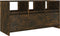 vidaXL - Tv-meubel - 102x37,5x52,5 - cm - bewerkt - hout - gerookt - eikenkleurig