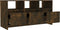 vidaXL - Tv-meubel - 102x37,5x52,5 - cm - bewerkt - hout - gerookt - eikenkleurig