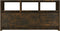 vidaXL - Tv-meubel - 102x37,5x52,5 - cm - bewerkt - hout - gerookt - eikenkleurig