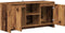vidaXL - Tv-meubel - 102x37,5x52,5 - cm - bewerkt - hout - oud - houtkleurig