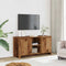 vidaXL - Tv-meubel - 102x37,5x52,5 - cm - bewerkt - hout - oud - houtkleurig