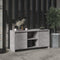 vidaXL - Tv-meubel - 102x37,5x52,5 - cm - spaanplaat - betongrijs