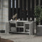 vidaXL - Tv-meubel - 102x37,5x52,5 - cm - spaanplaat - betongrijs