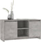 vidaXL - Tv-meubel - 102x37,5x52,5 - cm - spaanplaat - betongrijs
