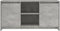 vidaXL - Tv-meubel - 102x37,5x52,5 - cm - spaanplaat - betongrijs