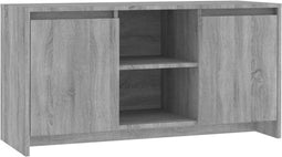 vidaXL - Tv-meubel - 102x37,5x52,5 - cm - spaanplaat - grijs - sonoma - eikenkleurig