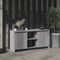 vidaXL - Tv-meubel - 102x37,5x52,5 - cm - spaanplaat - grijs - sonoma - eikenkleurig