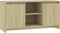 vidaXL - Tv-meubel - 102x37,5x52,5 - cm - spaanplaat - sonoma - eikenkleurig