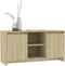vidaXL - Tv-meubel - 102x37,5x52,5 - cm - spaanplaat - sonoma - eikenkleurig