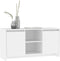 vidaXL - Tv-meubel - 102x37,5x52,5 - cm - spaanplaat - wit
