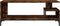 vidaXL - Tv-meubel - 102x40x41 - cm - hout - en - gepoedercoat - staal - gerookt - eiken