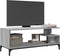 vidaXL - Tv-meubel - 102x40x41 - cm - hout - en - gepoedercoat - staal - grijs - sonoma