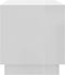 vidaXL - Tv-meubel - 102x41x44 - bewerkt - hout - hoogglans - wit