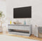 vidaXL - Tv-meubel - 102x41x44 - cm - bewerkt - hout - betongrijs