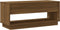 vidaXL - Tv-meubel - 102x41x44 - cm - bewerkt - hout - bruin - eikenkleur