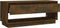 vidaXL - Tv-meubel - 102x41x44 - cm - bewerkt - hout - gerookt - eikenkleurig