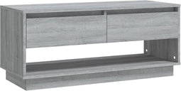 vidaXL - Tv-meubel - 102x41x44 - cm - bewerkt - hout - grijs - sonoma - eikenkleurig