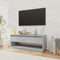 vidaXL - Tv-meubel - 102x41x44 - cm - bewerkt - hout - grijs - sonoma - eikenkleurig