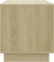 vidaXL - Tv-meubel - 102x41x44 - cm - bewerkt - hout - sonoma - eikenkleurig