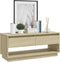 vidaXL - Tv-meubel - 102x41x44 - cm - bewerkt - hout - sonoma - eikenkleurig