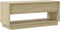 vidaXL - Tv-meubel - 102x41x44 - cm - bewerkt - hout - sonoma - eikenkleurig