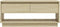 vidaXL - Tv-meubel - 102x41x44 - cm - bewerkt - hout - sonoma - eikenkleurig