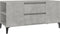 vidaXL - Tv-meubel - 102x44,5x50 - cm - bewerkt - hout - betongrijs