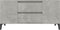 vidaXL - Tv-meubel - 102x44,5x50 - cm - bewerkt - hout - betongrijs
