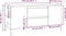 vidaXL - Tv-meubel - 102x44,5x50 - cm - bewerkt - hout - bruin - eikenkleur