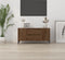 vidaXL - Tv-meubel - 102x44,5x50 - cm - bewerkt - hout - bruin - eikenkleur