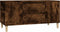vidaXL - Tv-meubel - 102x44,5x50 - cm - bewerkt - hout - gerookt - eikenkleurig