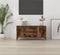 vidaXL - Tv-meubel - 102x44,5x50 - cm - bewerkt - hout - gerookt - eikenkleurig