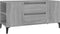 vidaXL - Tv-meubel - 102x44,5x50 - cm - bewerkt - hout - grijs - sonoma - eikenkleurig