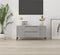 vidaXL - Tv-meubel - 102x44,5x50 - cm - bewerkt - hout - grijs - sonoma - eikenkleurig