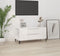 vidaXL - Tv-meubel - 102x44,5x50 - cm - bewerkt - hout - hoogglans - wit