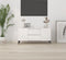 vidaXL - Tv-meubel - 102x44,5x50 - cm - bewerkt - hout - hoogglans - wit