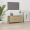 vidaXL - Tv-meubel - 102x44,5x50 - cm - bewerkt - hout - sonoma - eikenkleurig