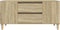 vidaXL - Tv-meubel - 102x44,5x50 - cm - bewerkt - hout - sonoma - eikenkleurig