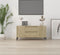 vidaXL - Tv-meubel - 102x44,5x50 - cm - bewerkt - hout - sonoma - eikenkleurig