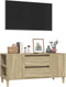 vidaXL - Tv-meubel - 102x44,5x50 - cm - bewerkt - hout - sonoma - eikenkleurig