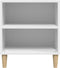 vidaXL - Tv-meubel - 102x44,5x50 - cm - bewerkt - hout - wit