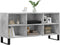vidaXL - Tv-meubel - 103,5x30x50 - cm - bewerkt - hout - betongrijs
